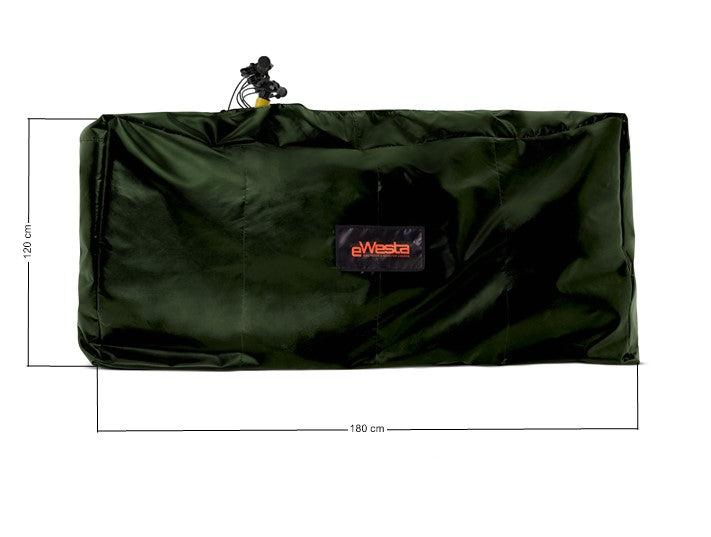 Pokrowiec ogniochronny na rower elektryczny eWesta eBike Green 185x25x120 cm – [EAN 5906236129162]
