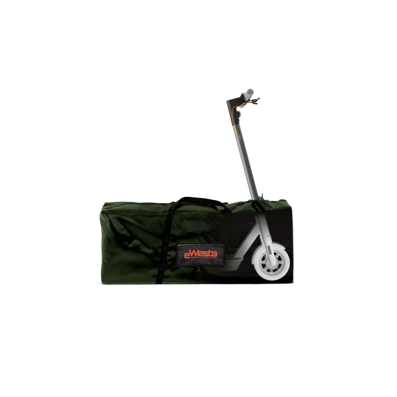 Pokrowiec ogniochronny na hulajnogę elektryczną eWesta eScooter Green 115x60x20 cm –  [EAN 5905884485934]
